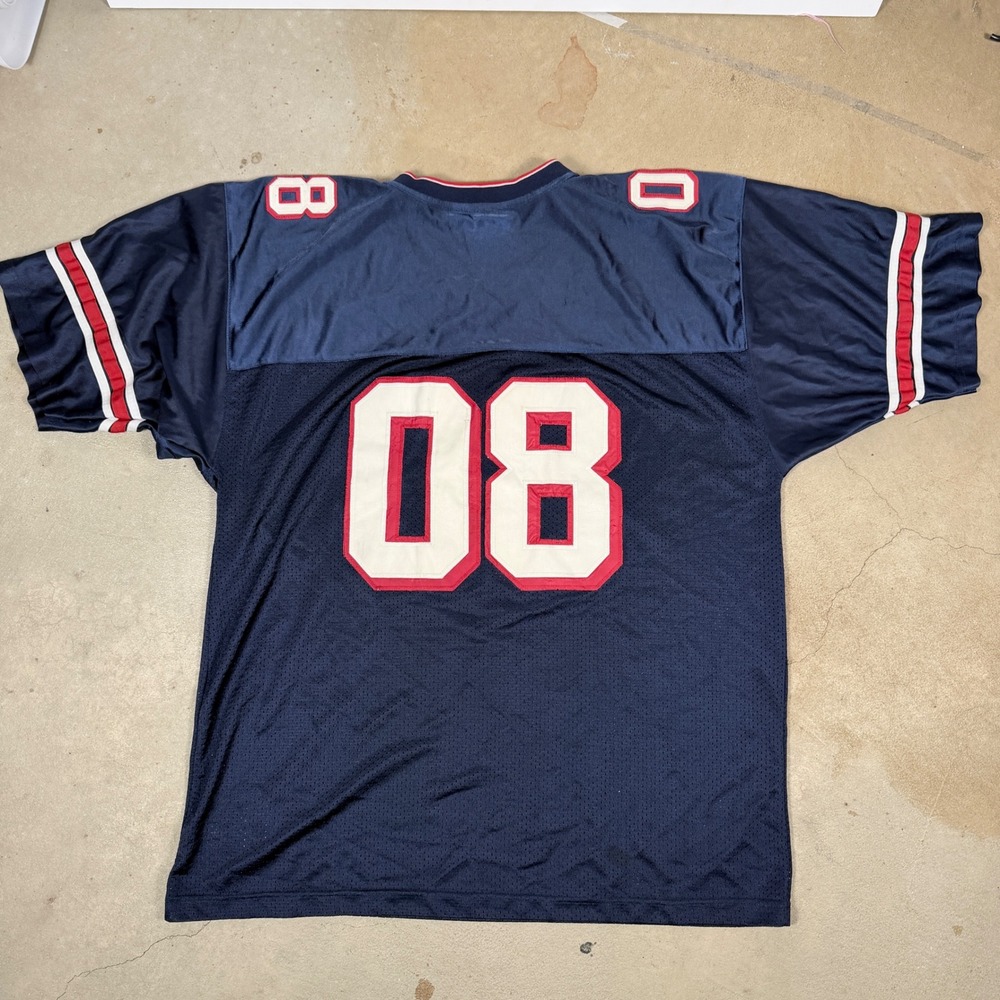 Steve & Barrys Athletic‎ Dept Mens XXXL Jersey 08 Navy Blue Polyester - Picture 4 of 5